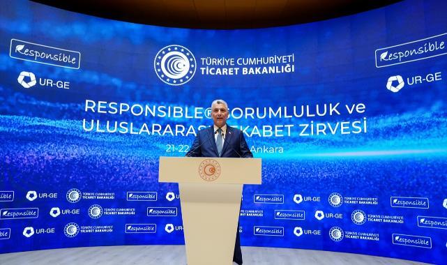 Bakan Bolat, Responsible/Sorumluluk ve Uluslararası Rekabet Zirvesi'nde konuştu: