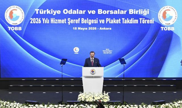 TOBB Başkanı Hisarcıklıoğlu, Hizmet Şeref Belgesi ve Plaket Takdim Töreni'nde konuştu: