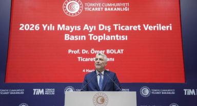 Ticaret Bakanı Ömer Bolat mayıs ayı dış ticaret verilerini açıkladı: (2)