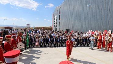 Çankırı'nın Orta ilçesindeki OSB'ye kurulan ilk fabrika açıldı