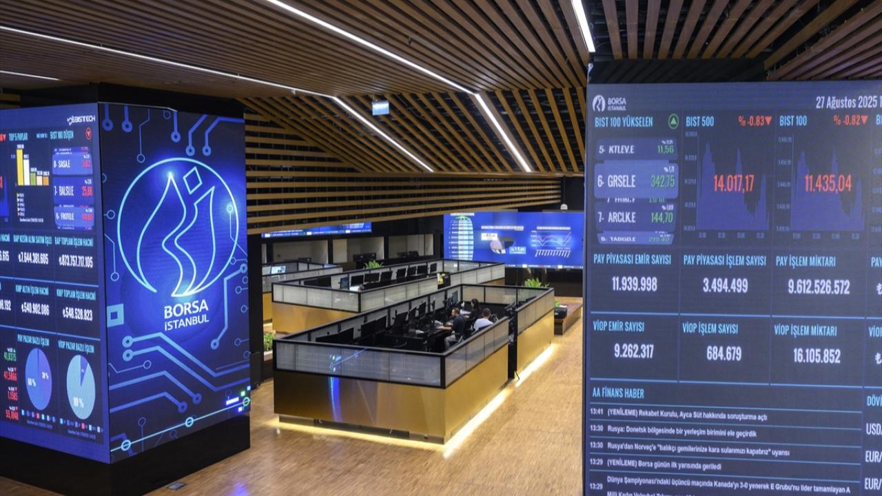 Borsa günü düşüşle tamamladı