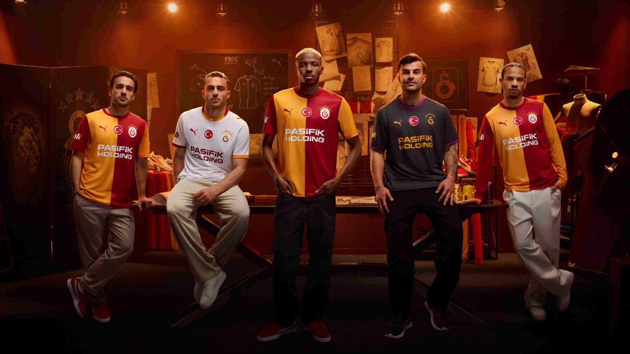 Galatasaray’ın Yeni Sezon Formaları Tanıtıldı