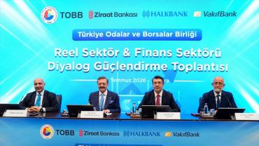Reel Sektör ve Finans Sektörü Diyalog Toplantısı Gerçekleştirildi