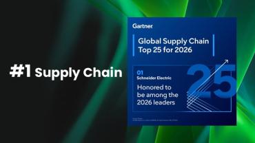 Schneider Electric, 2026'nın En İyi Tedarik Zinciri Şirketi Oldu